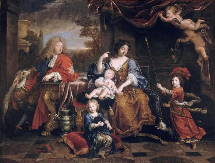 عائلة الأمير الكبير، لويس دي فرانس (1661-1711) - بيير ميغنارد