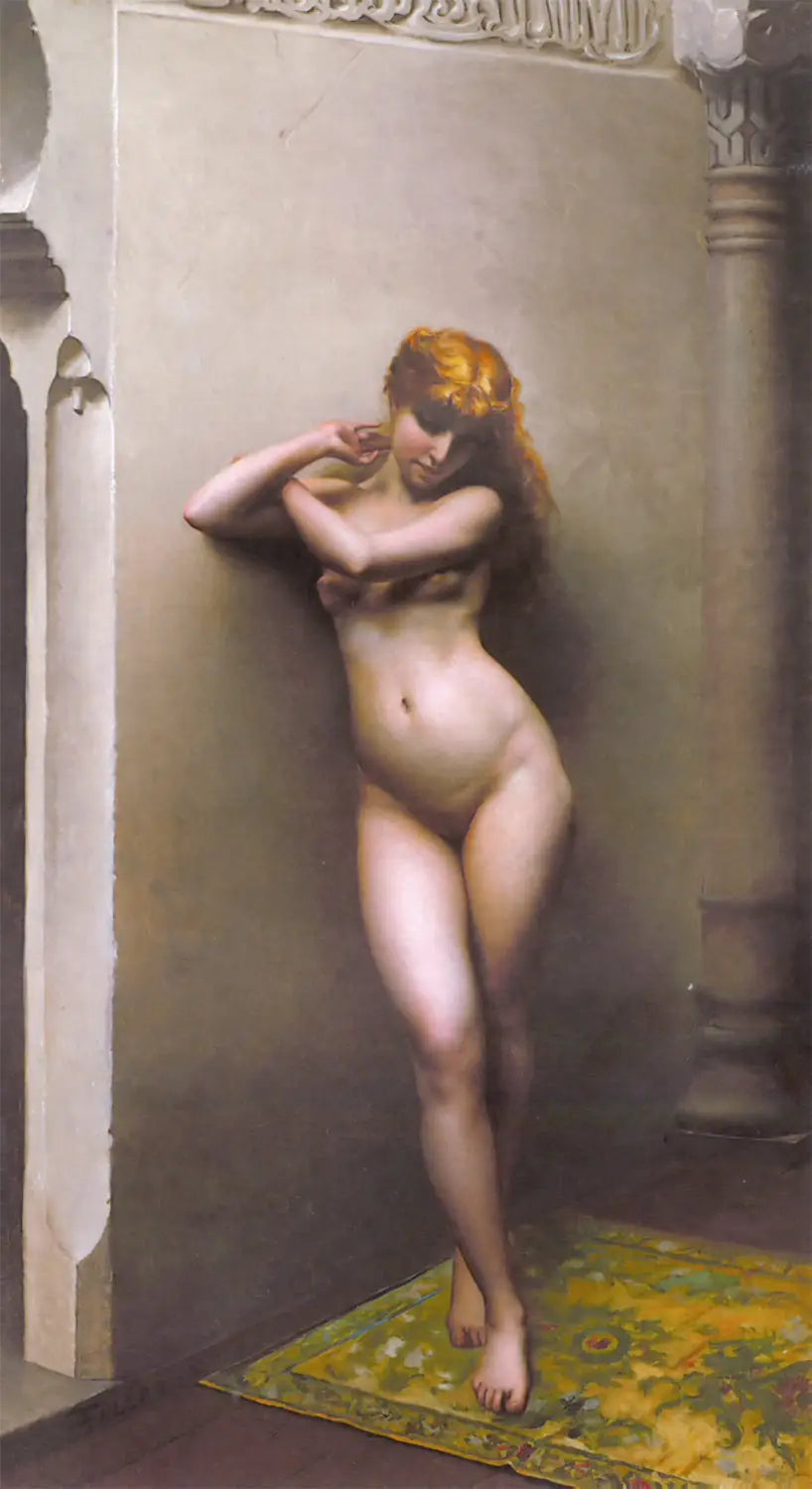 La favorite - Luis Ricardo Falero image 1 reproduction de peinture à l’huile