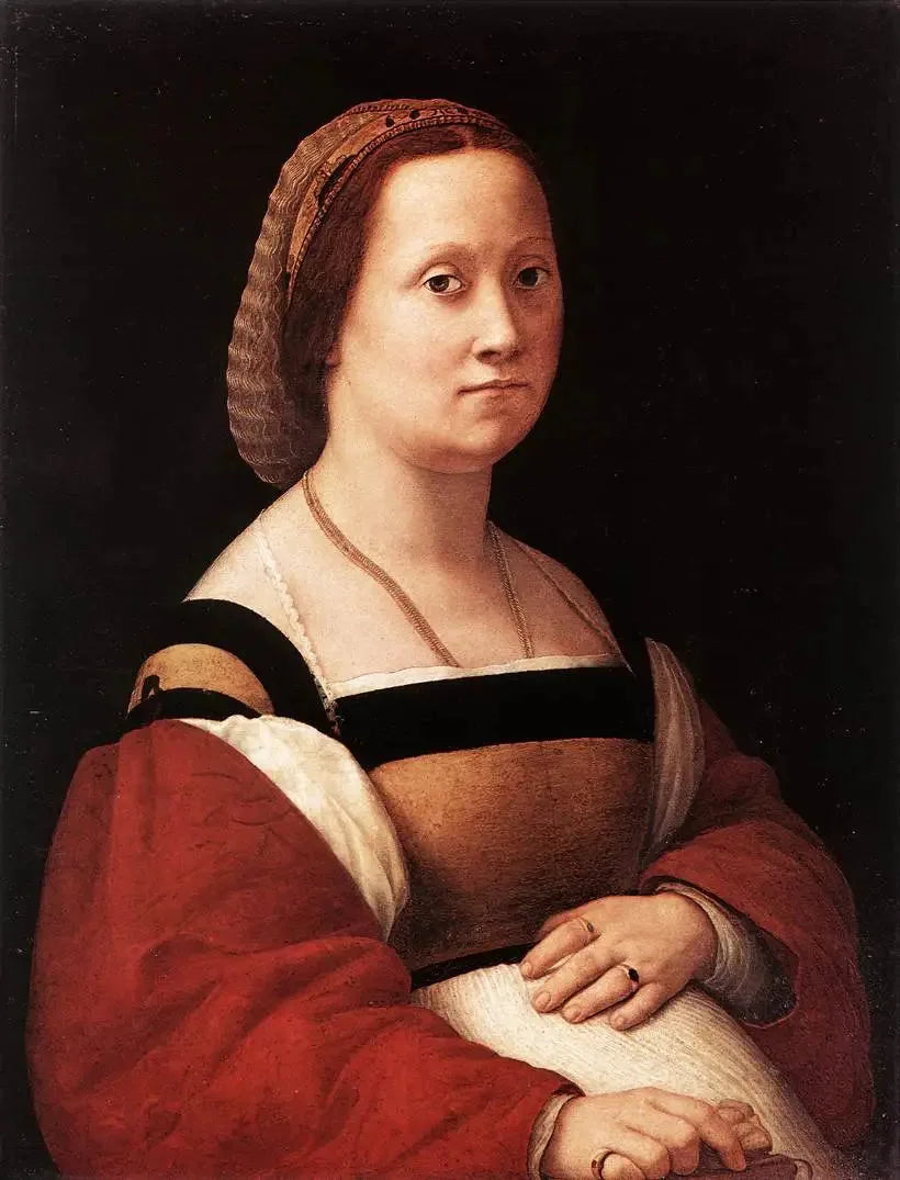 La femme enceinte - Raphaël Sanzio image 1 reproduction de peinture à l’huile