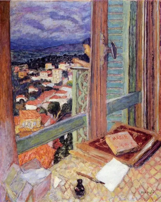 La Fenêtre - Pierre Bonnard image 1 copie peinte à la main à l’huile