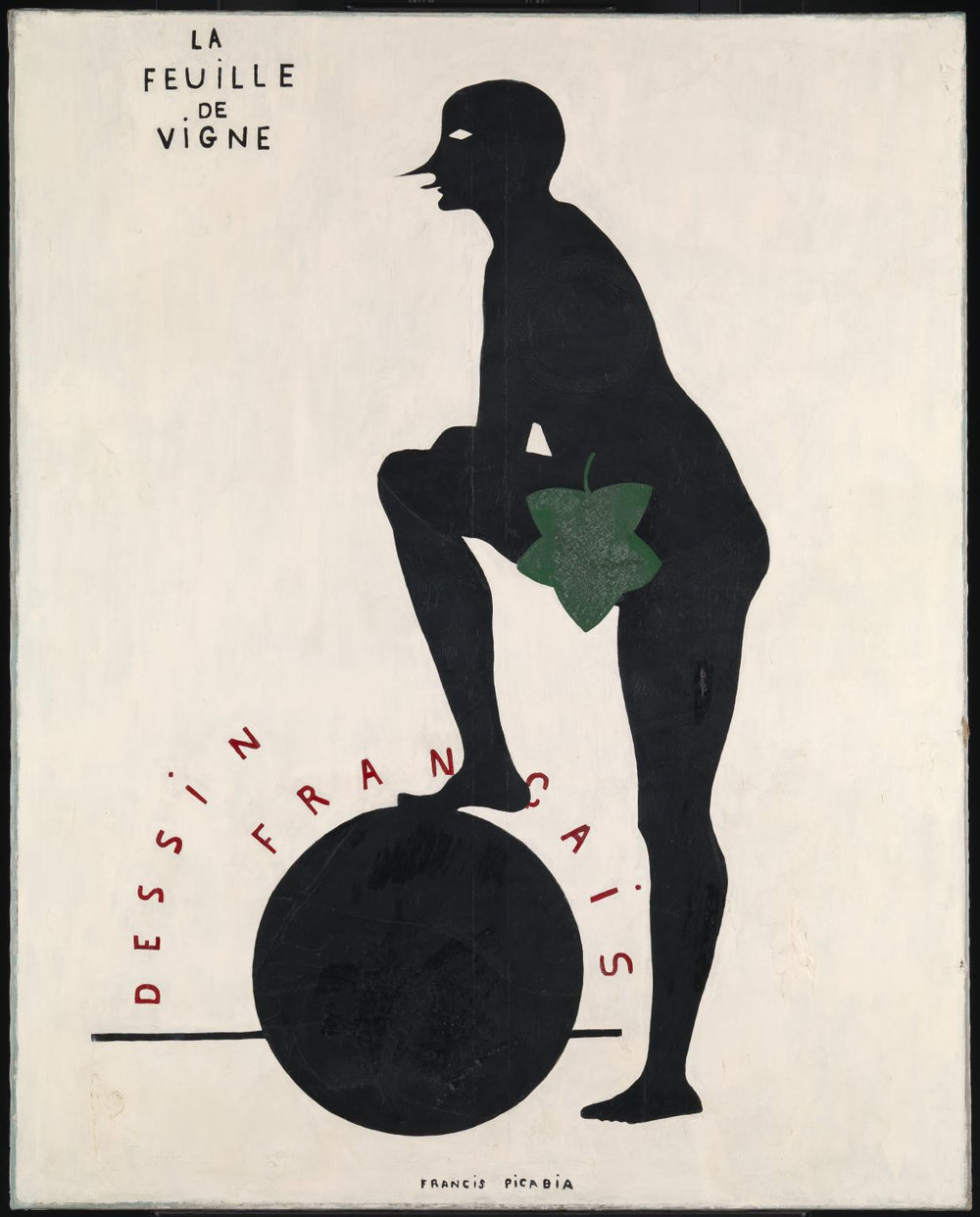 La Feuille de vigne - Francis Picabia image 1 copie peinte à la main à l’huile