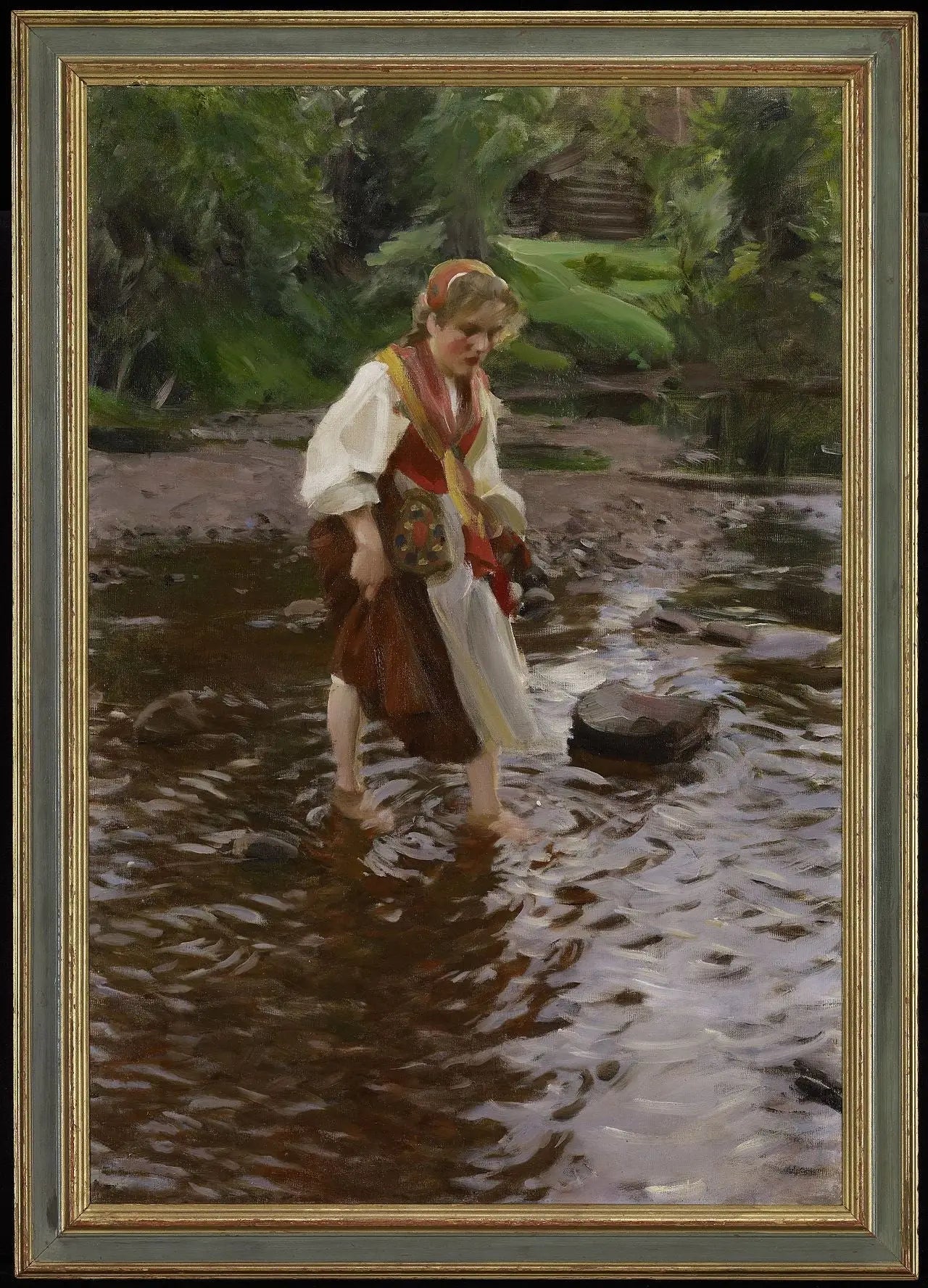 La fille de Lvdalen - Anders Zorn - Alpha Reproduction