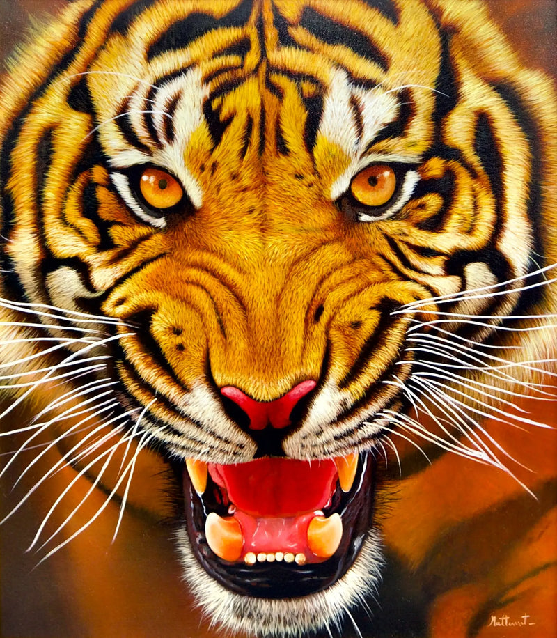 قوة النمر | 95 × 105 سم