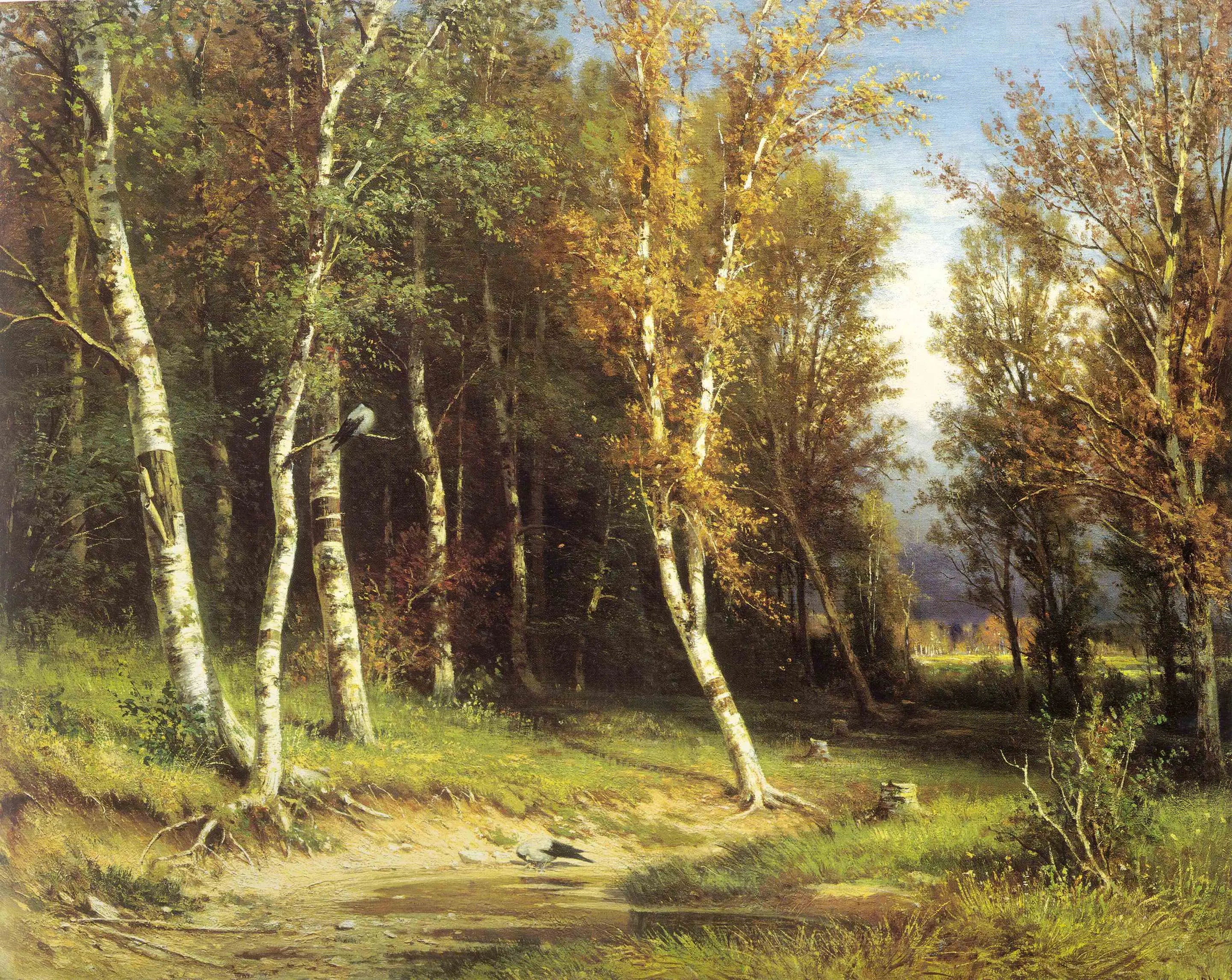 La forêt avant la tempête - Ivan Chichkine - Alpha Reproduction