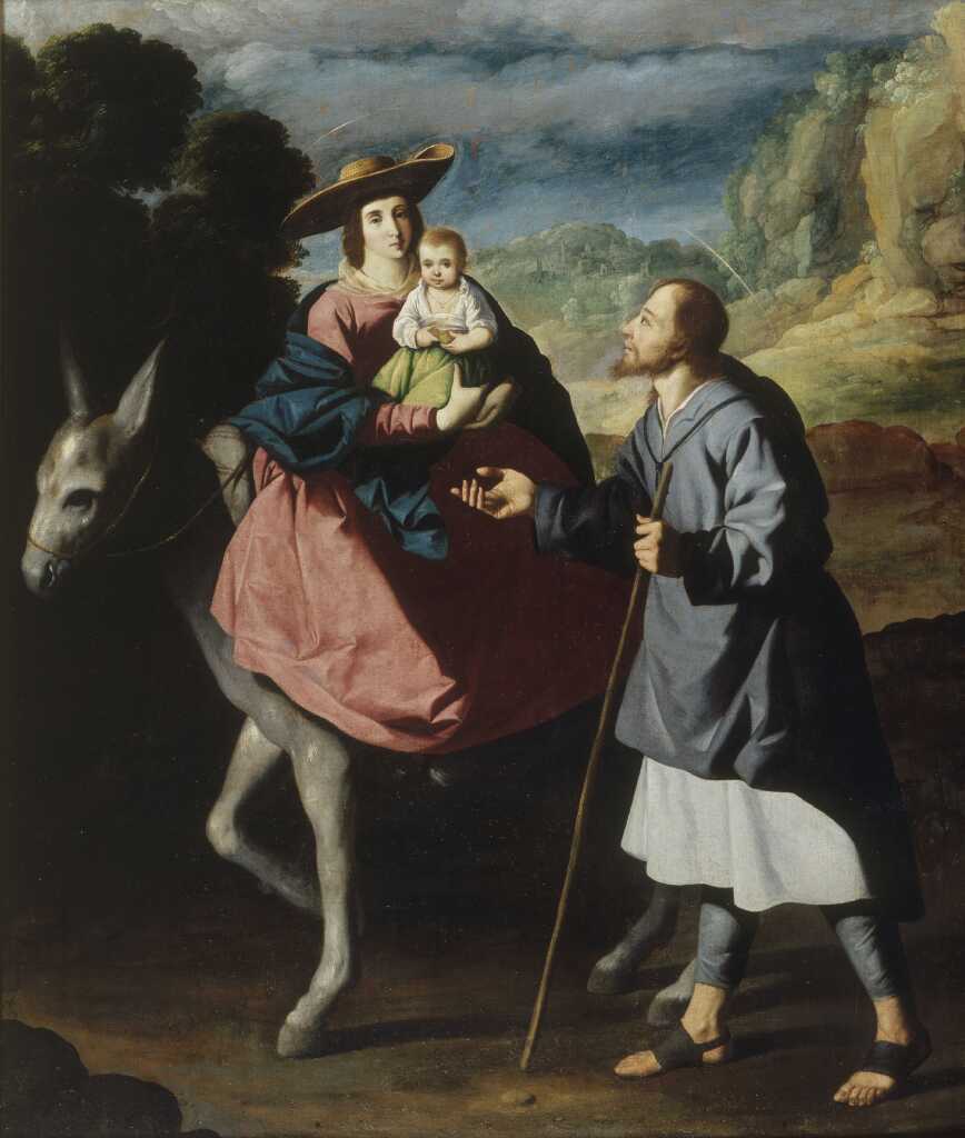 La Fuite en Égypte - Francisco de Zurbarán - Alpha Reproduction