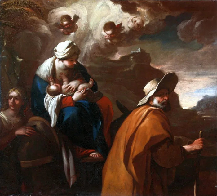 La fuite en Égypte - Johann Liss