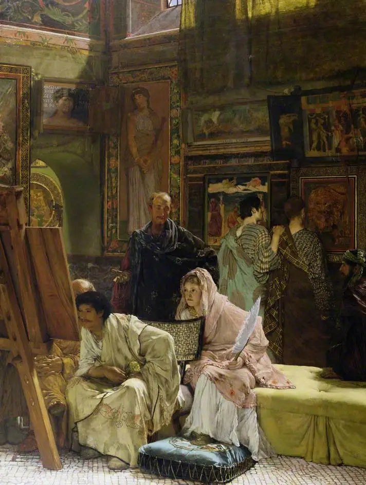 La galerie de photos - Lawrence Alma-Tadema - Alpha Reproduction