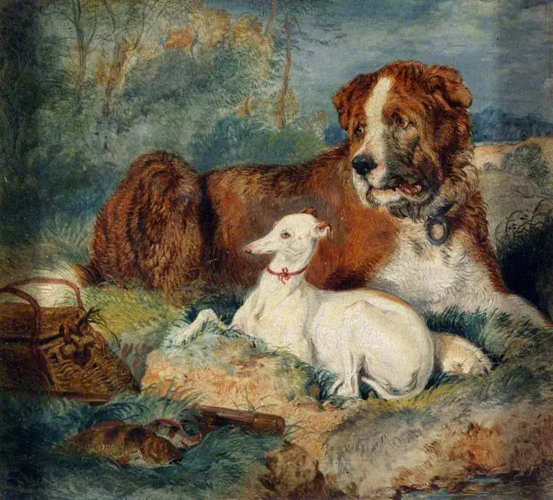 La garde du pêcheur - Edwin Henry Landseer - Alpha Reproduction