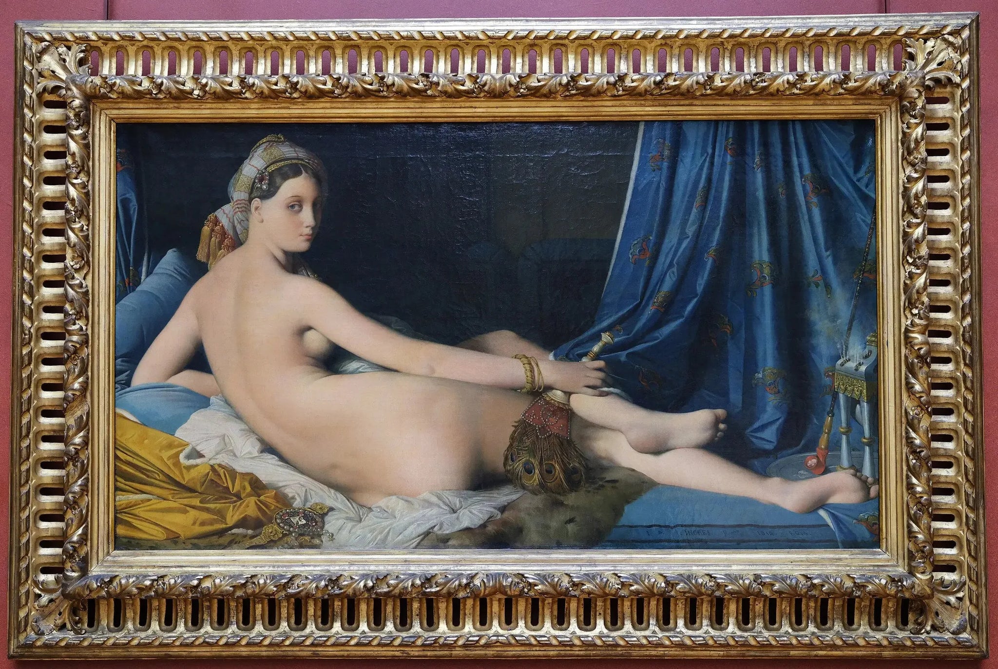 La Grande Odalisque - Jean-Auguste-Dominique Ingres image 2 reproduction d’œuvre d’art à l’huile