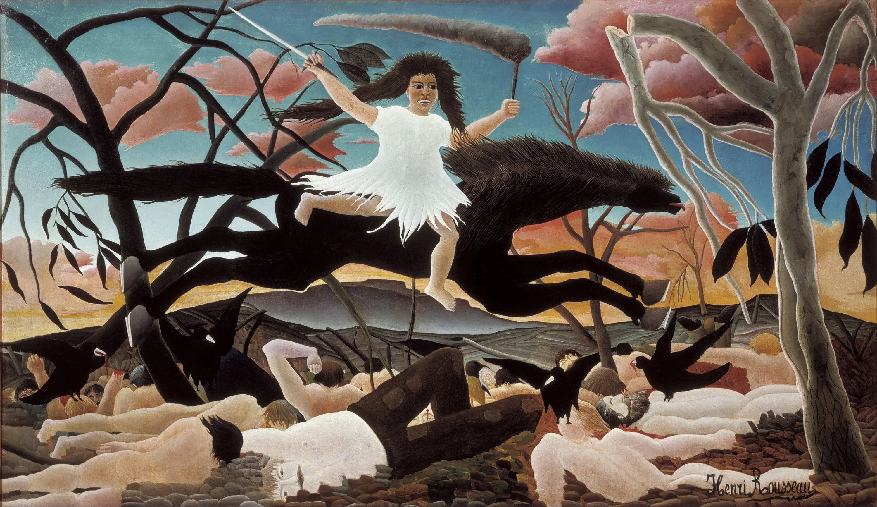 La Guerre - Henri Rousseau - Alpha Reproduction