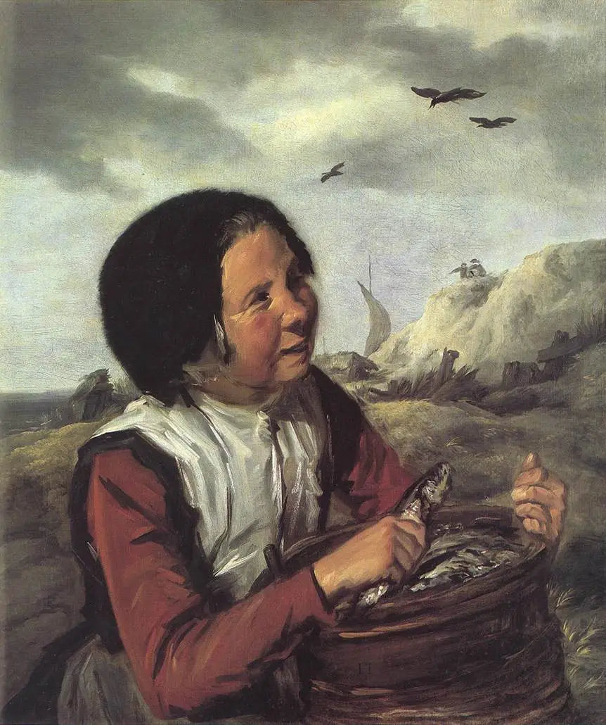La Jeune Pêcheuse - Frans Hals - Alpha Reproduction