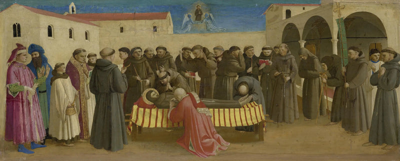 نحيب القديس فرانسوا - فرا أنجيليكو