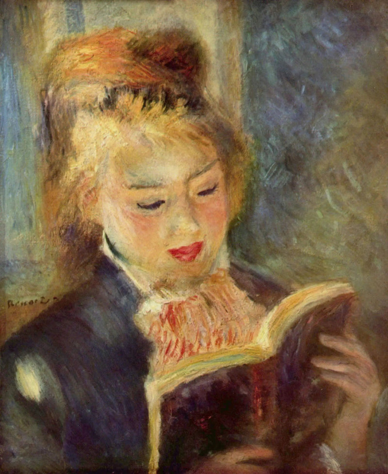 القارئة - بيير-أوغست رينوار
