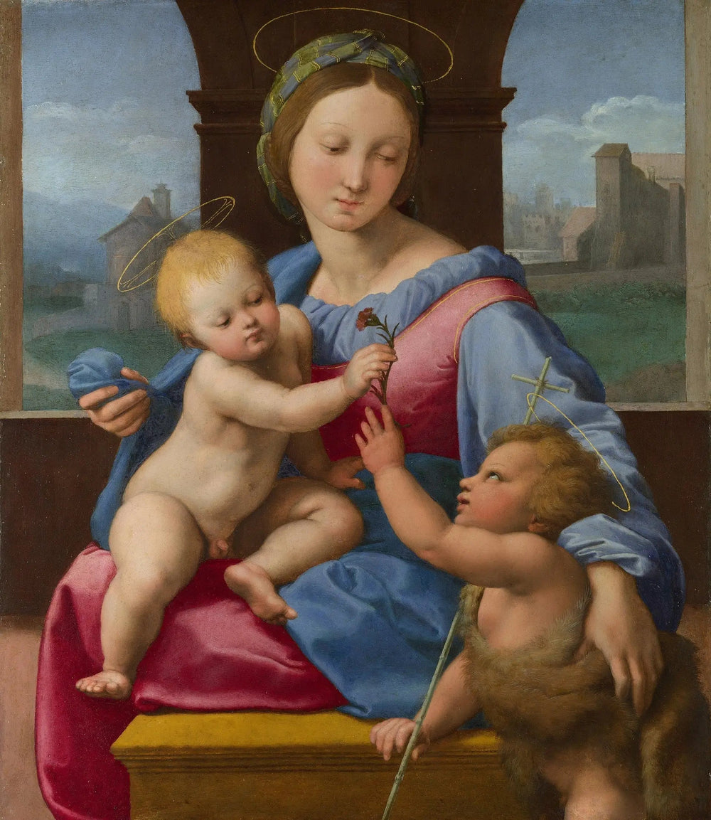 La Madone Aldobrandini - Raphaël Sanzio image 1 copie peinte à la main à l’huile