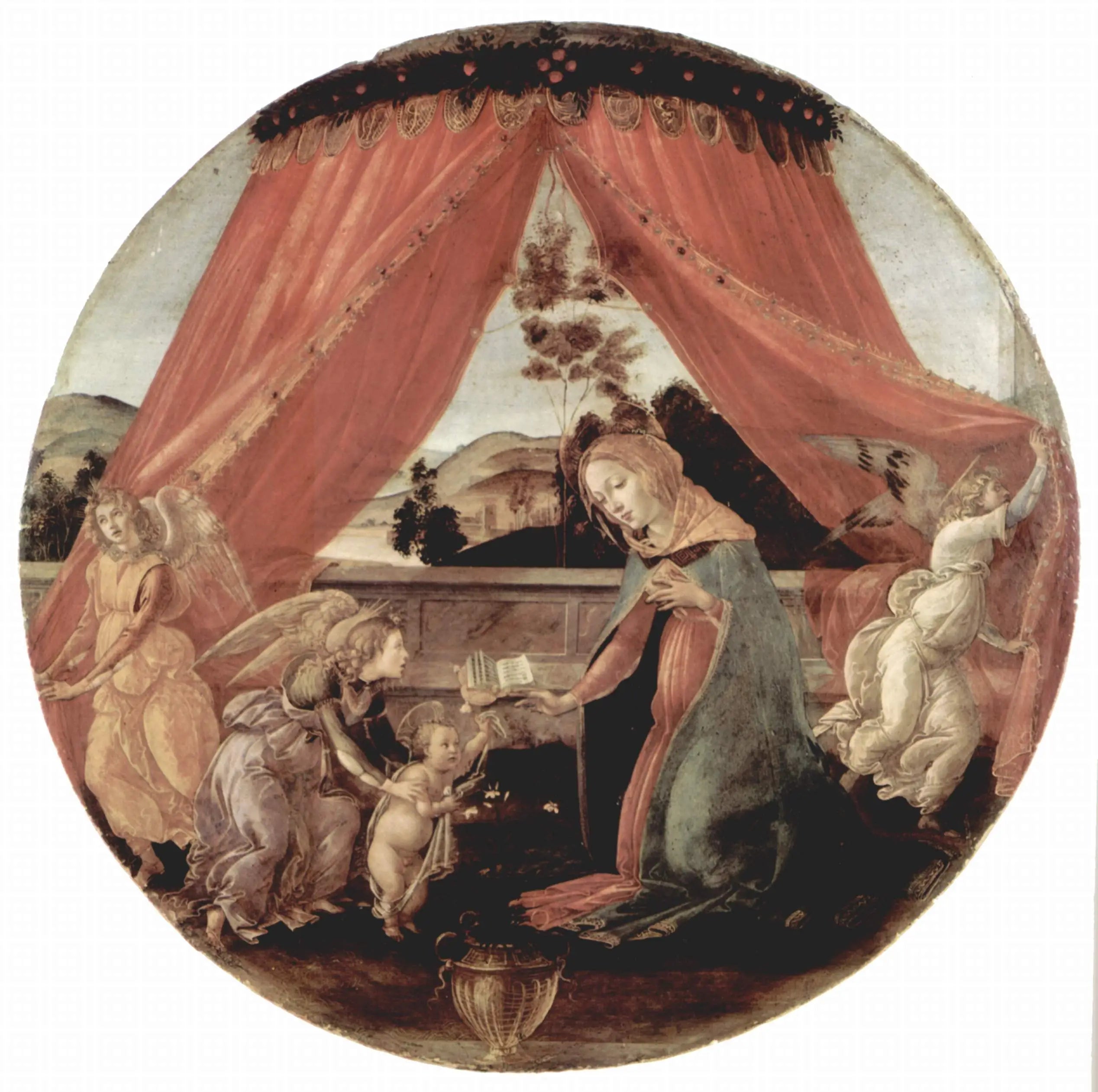 La Madone du pavillon - Sandro Botticelli - Alpha Reproduction