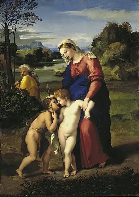 La Madonna del Passeggio - Raphaël Sanzio image 1 reproduction de peinture à l’huile