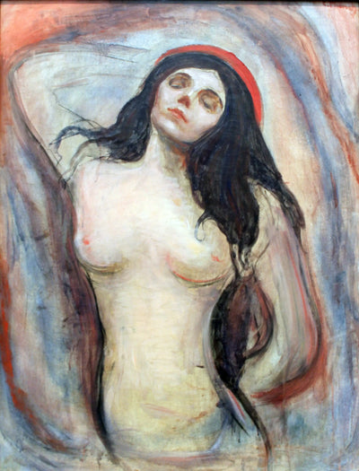 Reproduction du tableau « La Madonne - Edvard Munch » par Alpha Reproduction en peinture à l’huile