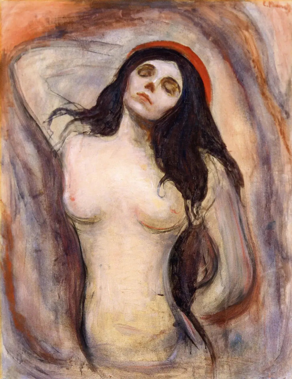 La Madonne - Edvard Munch - Alpha Reproduction
