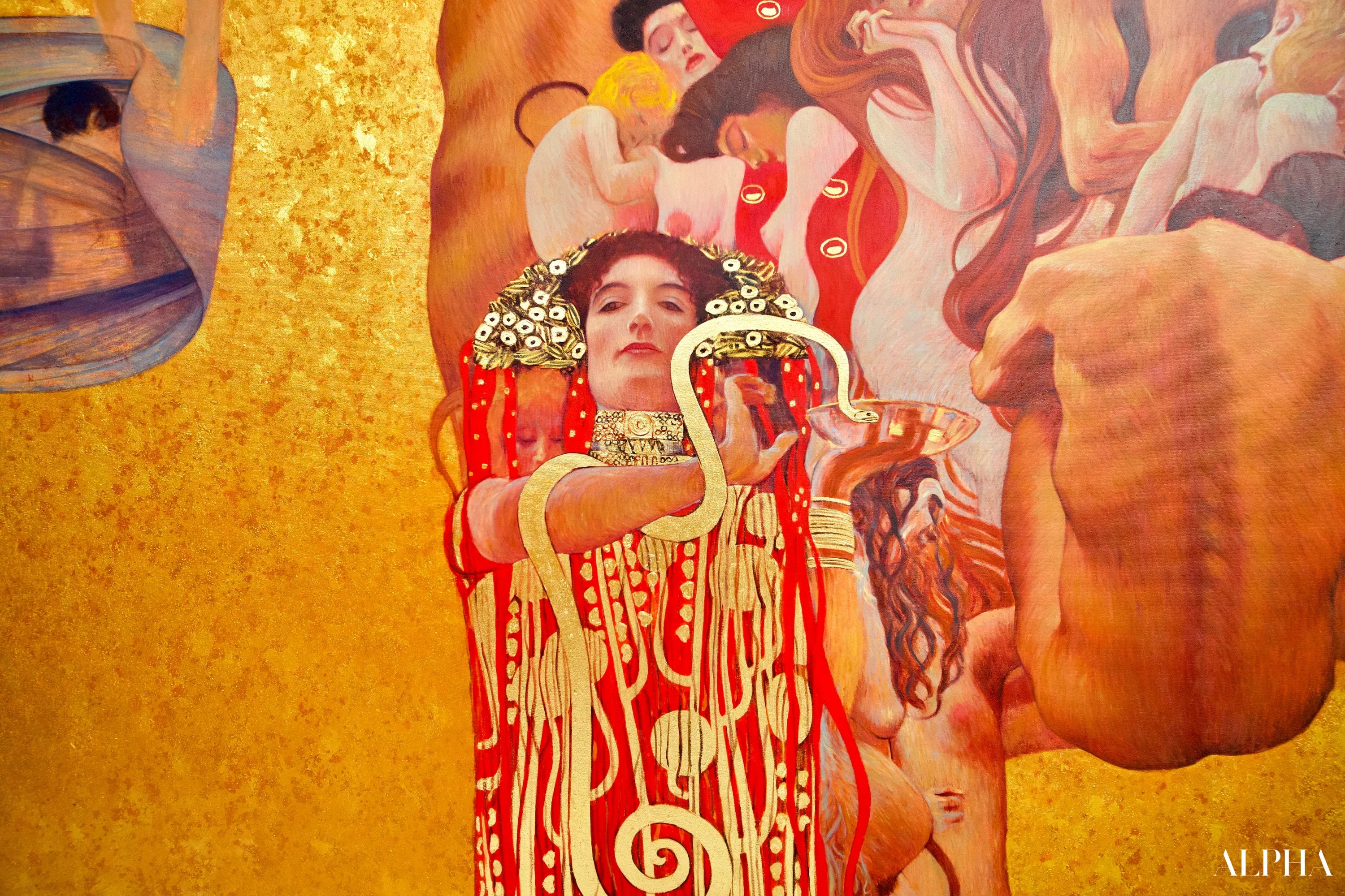 La Médecine – Une Œuvre Réimaginée de Gustav Klimt par Master Apollon | 180 x 270 cm Reproductions de tableaux à la
