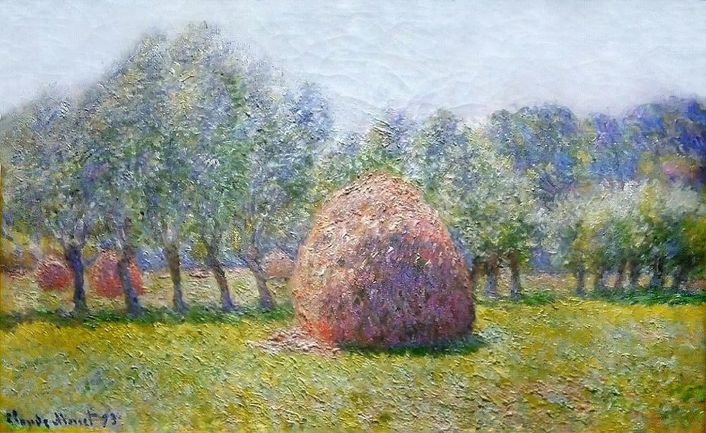 Reproduction du tableau « Le moulin - Claude Monet » par Alpha Reproduction en peinture à l’huile