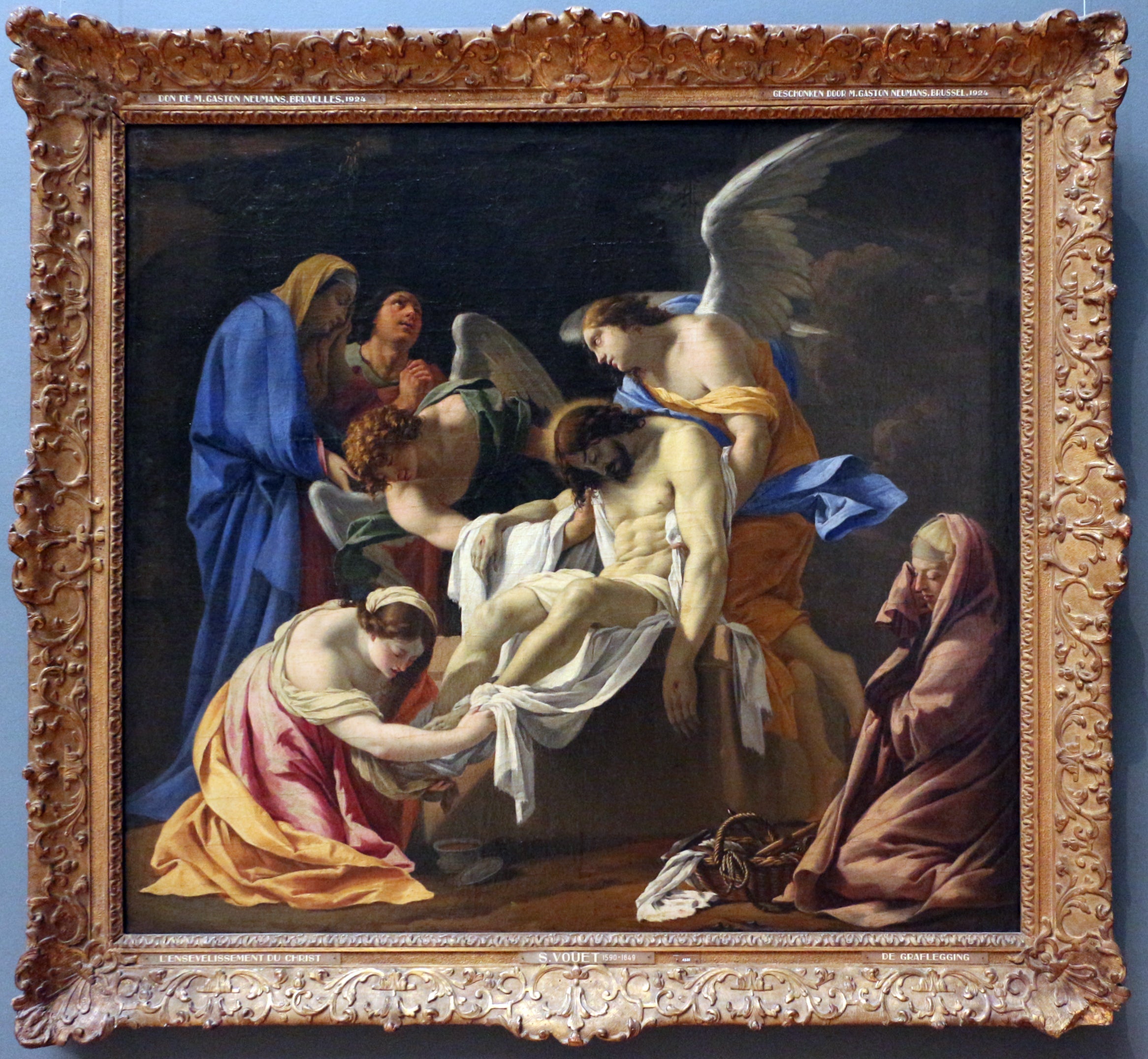 La mise au tombeau - Simon Vouet - Alpha Reproduction