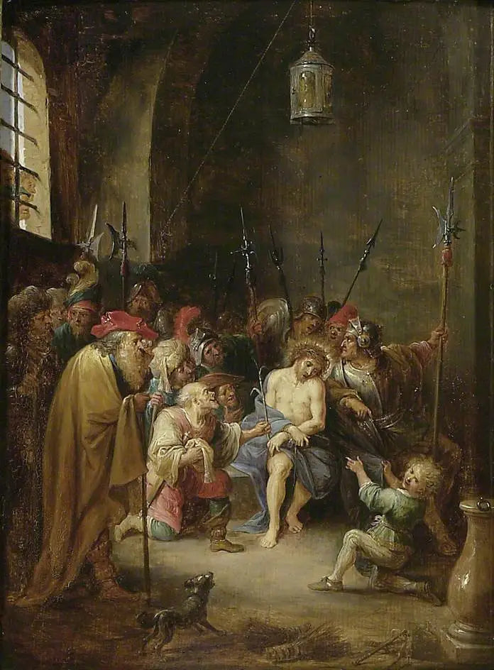 La moquerie du Christ - David Teniers le Jeune - Alpha Reproduction