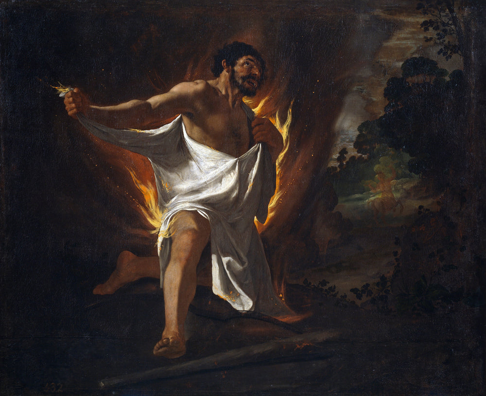 La mort d’Hercule - Francisco de Zurbarán - Alpha Reproduction