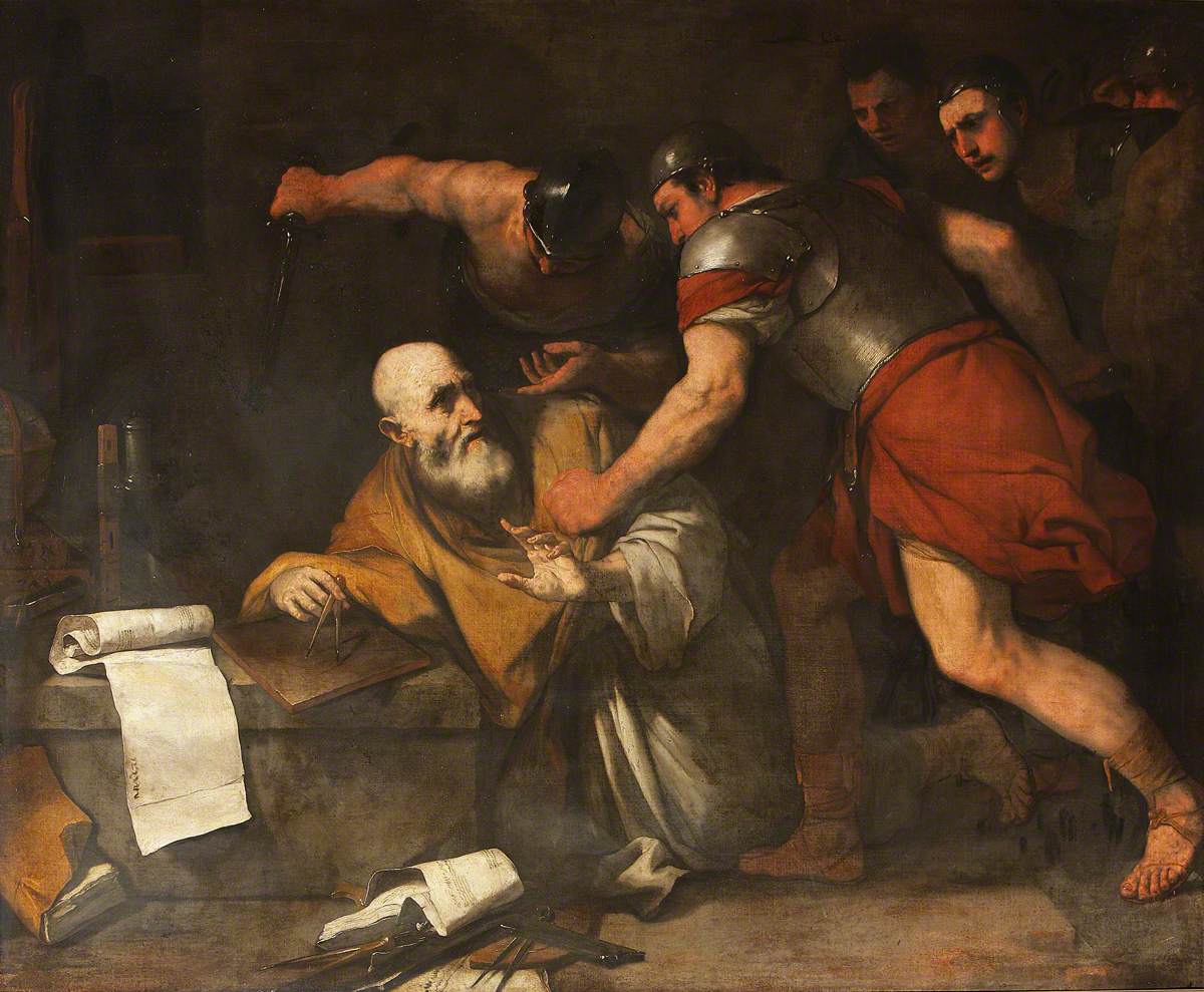 La mort d’Archimède - Luca Giordano - Alpha Reproduction