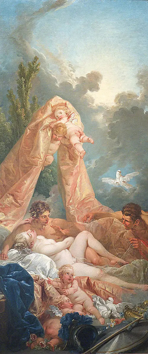 La mort de Virginie - François Boucher image 1 reproduction artisanale de tableau