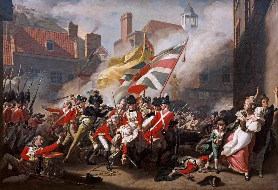 وفاة الميجور بيرسون، في 6 يناير 1781 - جون سينغلتون كوبلي