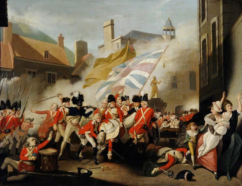 وفاة الميجور بيرسون، في 6 يناير 1781 - جون سينغلتون كوبلي