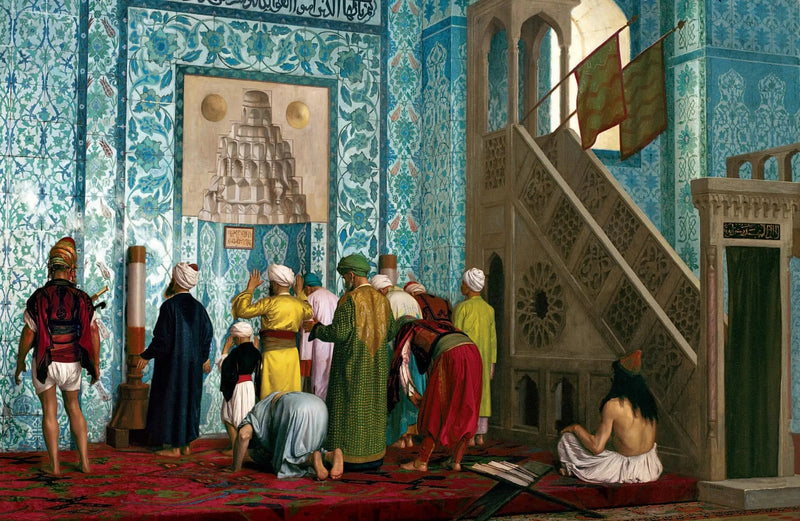 المسجد الأزرق - جان ليون جيروم