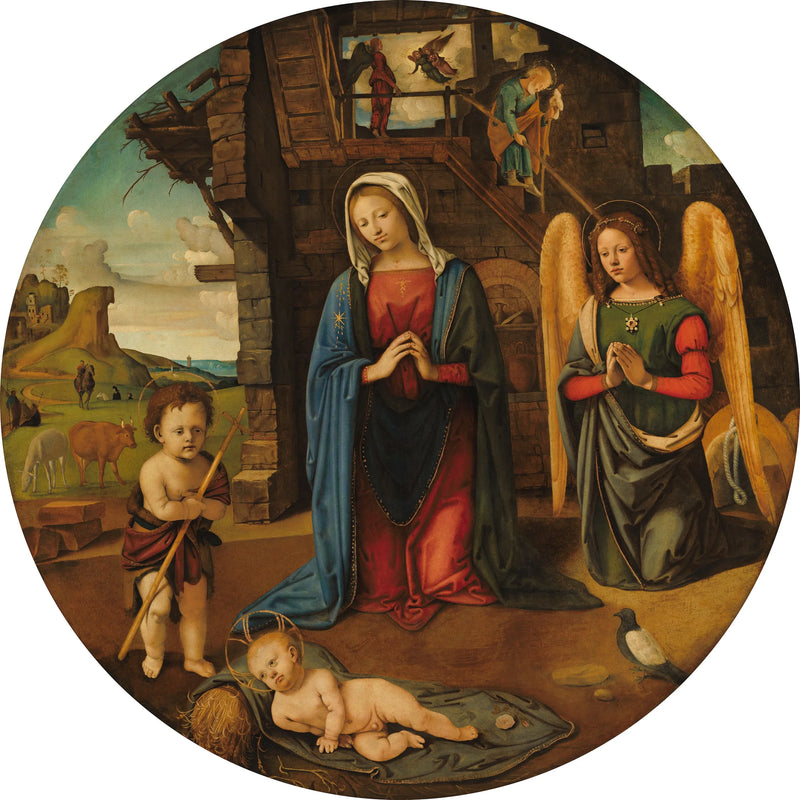 La Nativité avec l'Enfant saint Jean - Piero di Cosimo