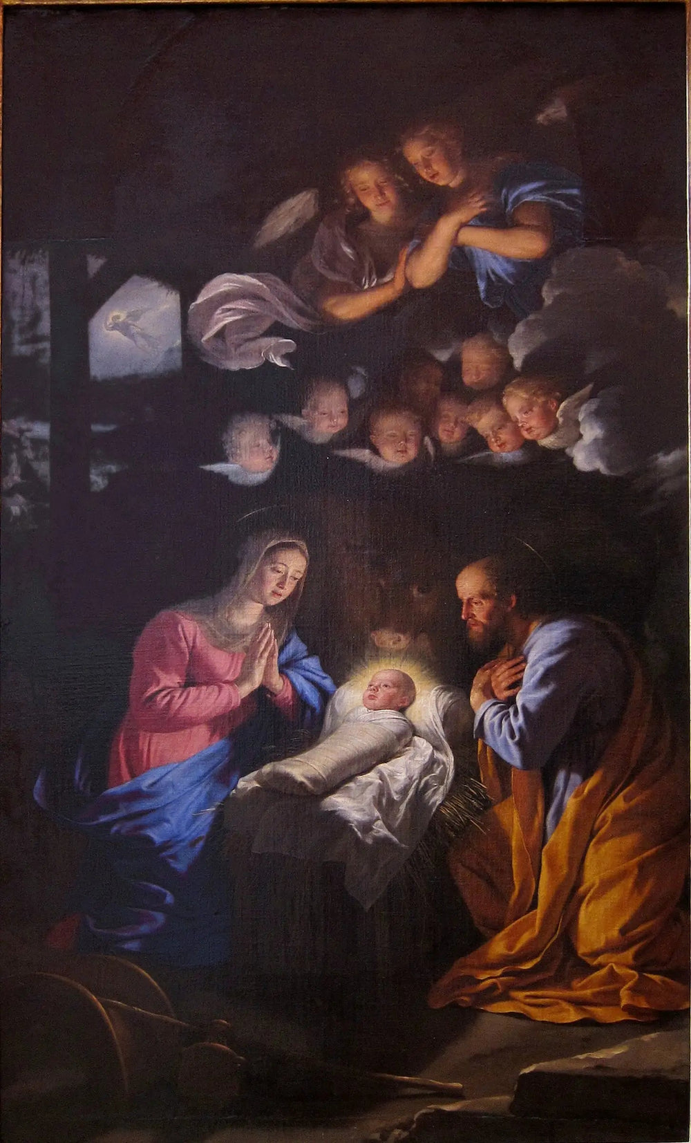 La Nativité - Philippe de Champaigne - Alpha Reproduction