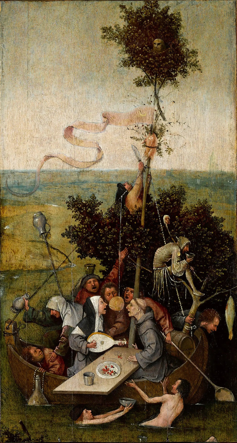 La Nef des فوضى - Hieronymus Bosch