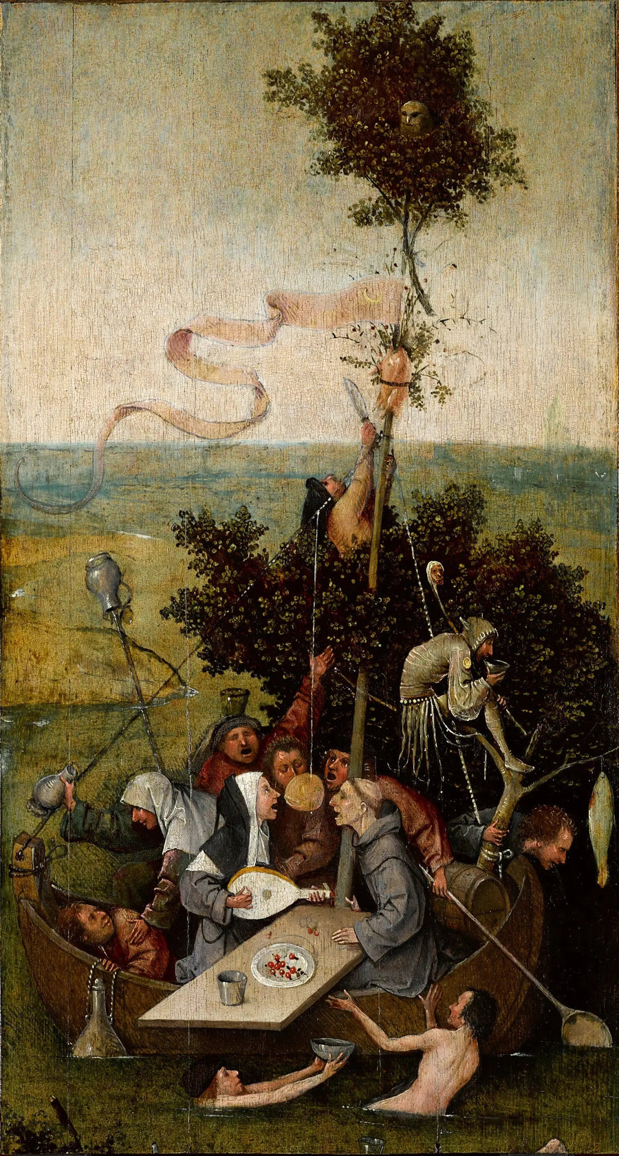 La Nef des فوضى - Hieronymus Bosch