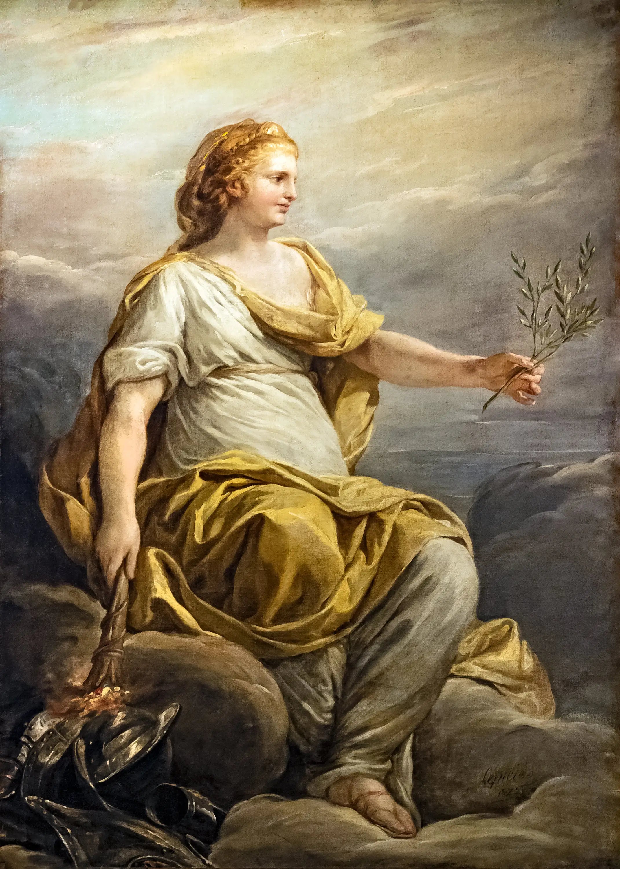 La Paix - Nicolas-Bernard Lépicié image 1 reproduction d’œuvre d’art à l’huile