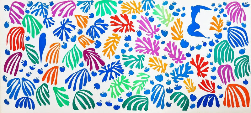 الببغاء والحورية - هنري ماتيس