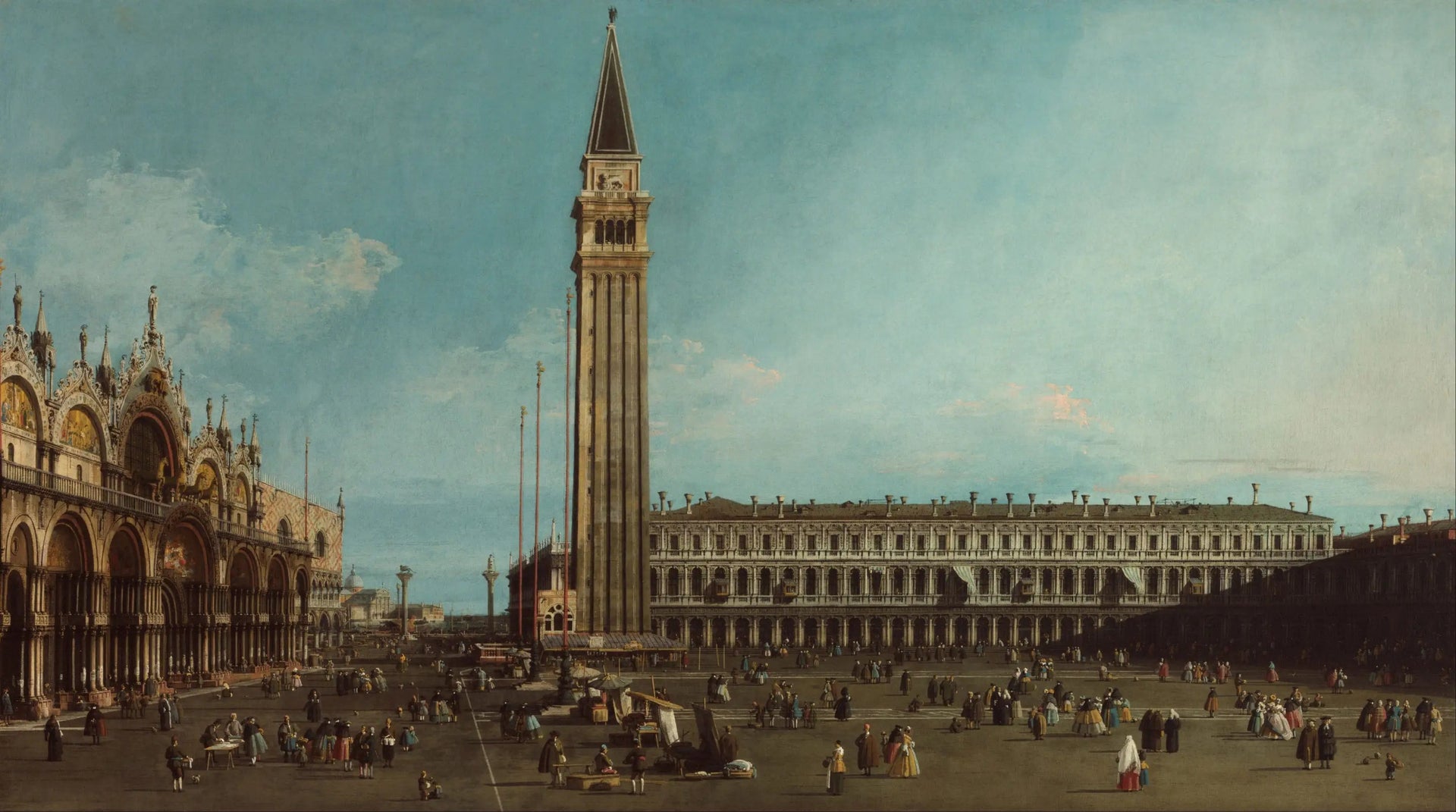La Place Saint-Marc, Venise - Canaletto image 1 reproduction réalisée par Alpha Reproduction
