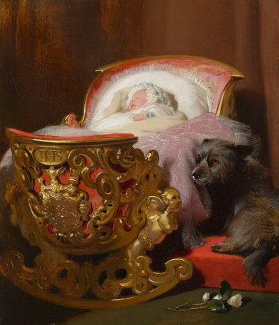 La princesse Alice endormie - Edwin Henry Landseer - Alpha Reproduction