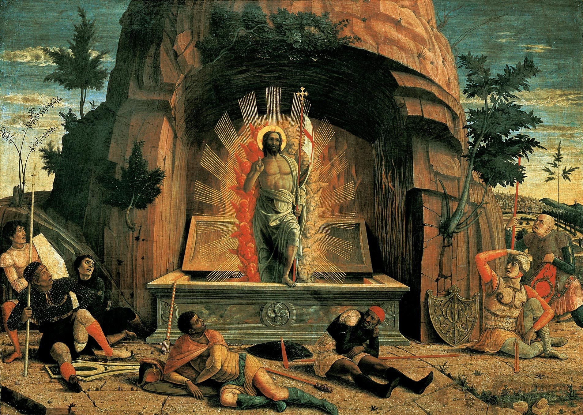 La Résurrection - Andrea Mantegna - Alpha Reproduction