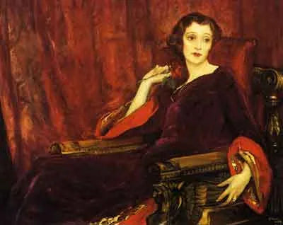 La rose rouge - John Lavery