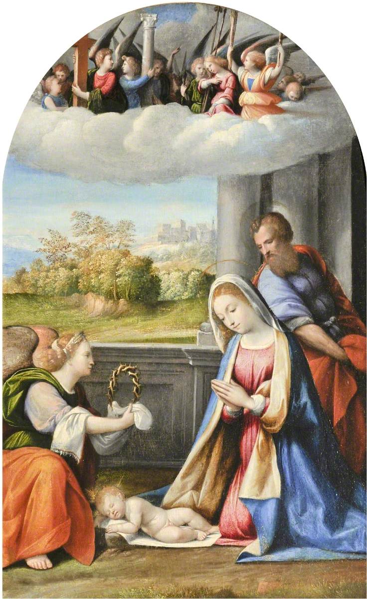 La Sainte Famille - Benvenuto Tisi