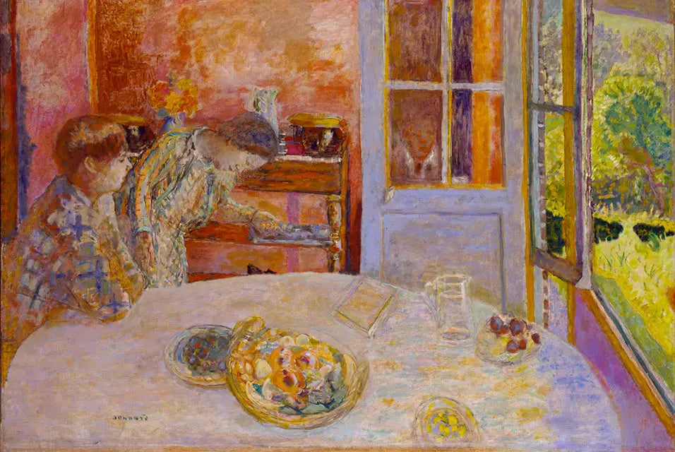 La salle à manger - Pierre Bonnard image 1 tableau peint à l’huile sur toile