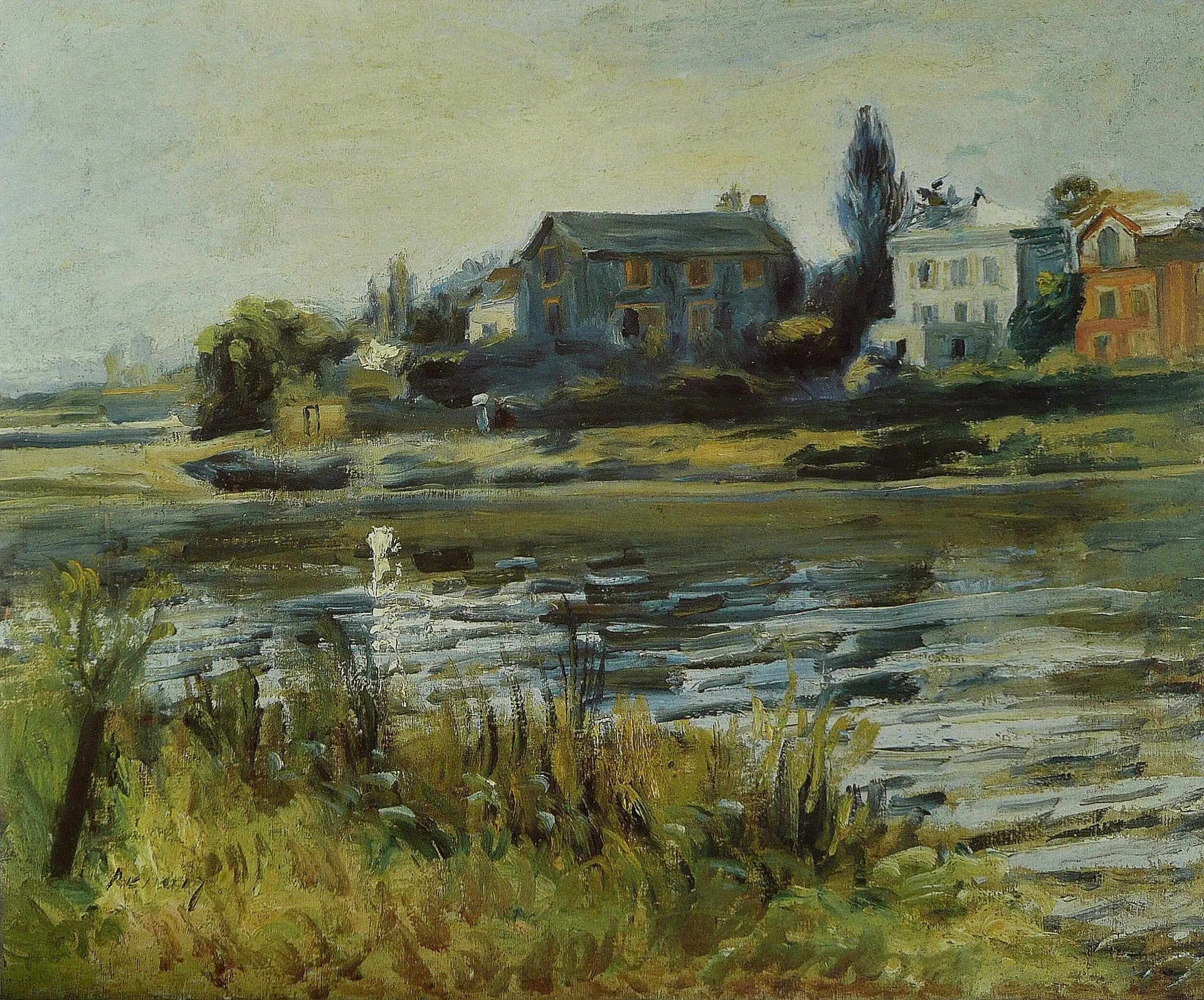 La Seine à Chatou - Pierre-Auguste Renoir image 1 tableau peint à l’huile sur toile