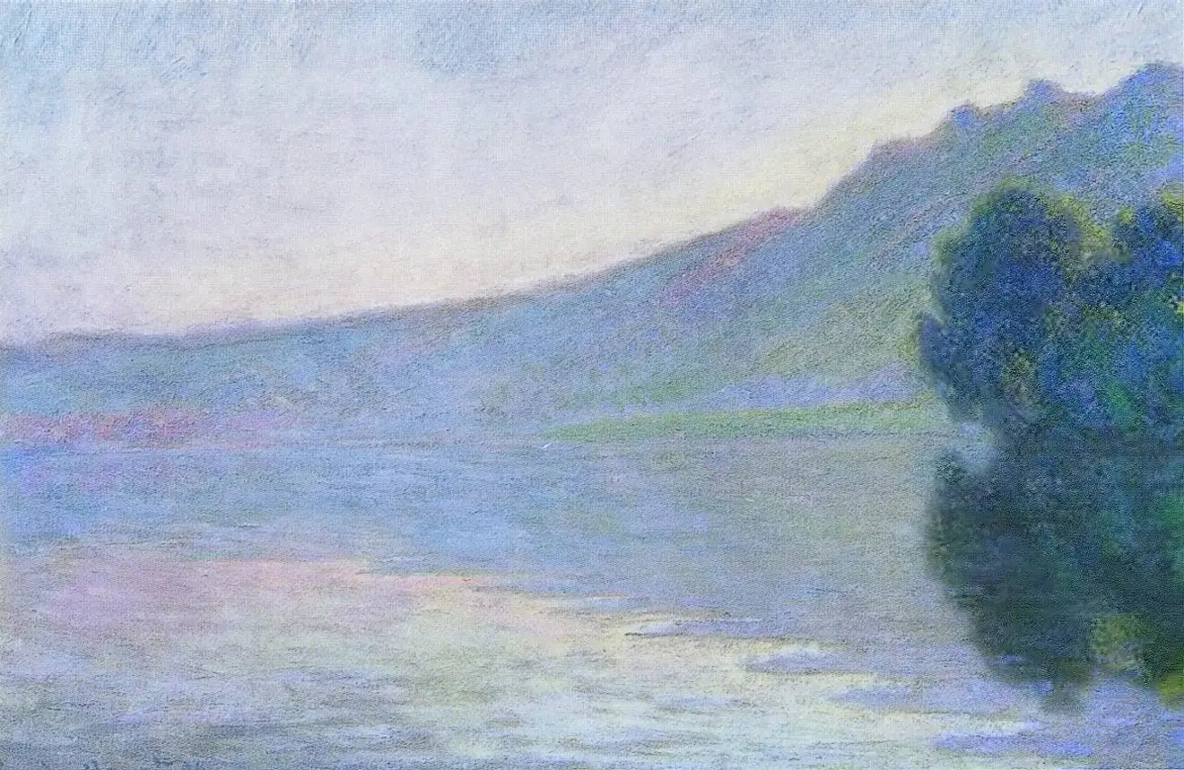 Reproduction du tableau « La Seine à Port-Villez, effet rose - Claude Monet » par Alpha Reproduction en peinture à l’huile