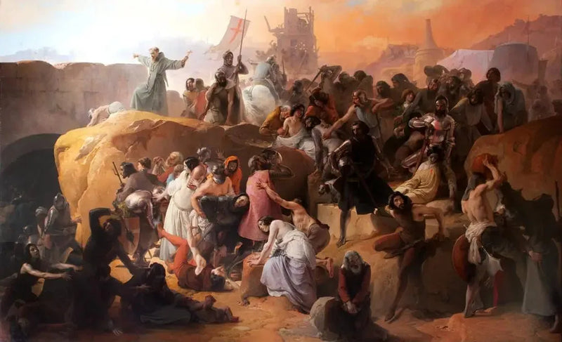 عطش الصليبيين في القدس - فرانشيسكو هايز