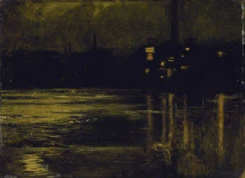 تيمز في تشيلسي، في المساء - ويليام هولمان هانت