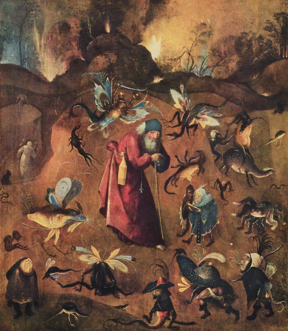 La Tentation de saint Antoine - Hieronymus Bosch - Alpha Reproduction