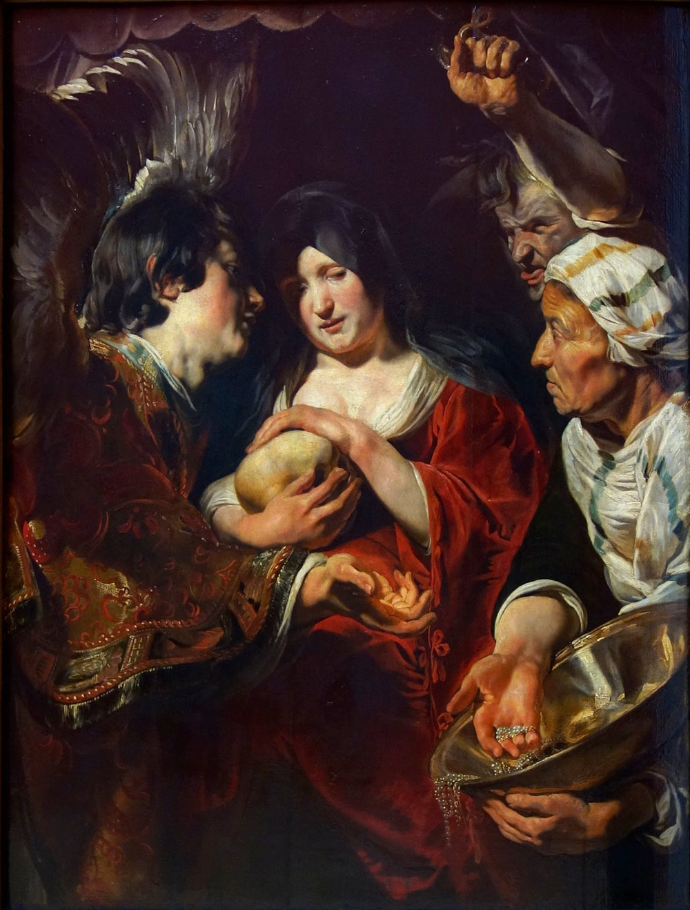 La Tentation de Sainte Madeleine - Jacob Jordaens image 1 tableau peint à l’huile sur toile